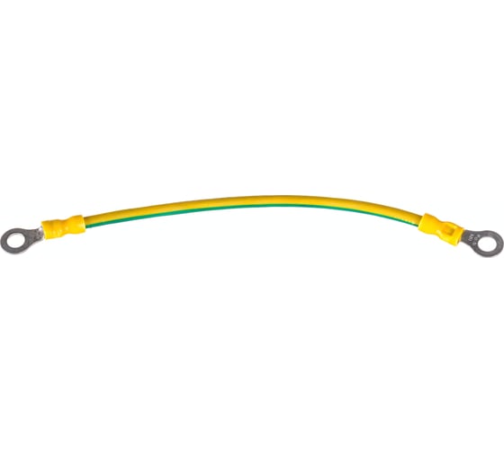 Изображение товара Заземляющий провод Промрукав сечением 6 мм2 длиной 150мм 10шт PR08.3126