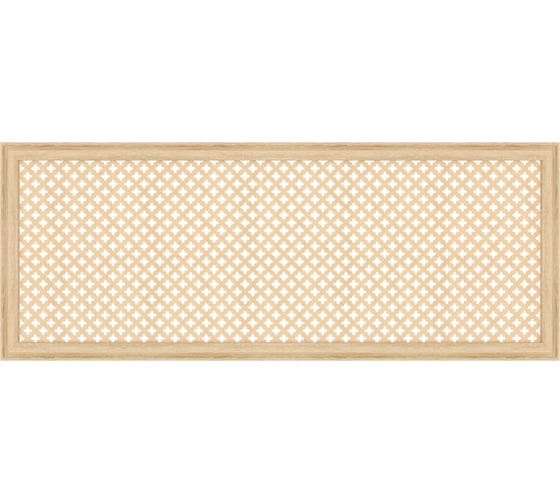 Изображение товара Экран на батарею отопления STELLA МДФ 150x60 см., Готико дуб сонома ЦБ-00007632