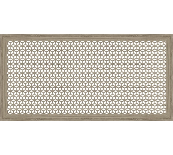 Изображение товара Экран на батарею отопления STELLA МДФ 120x60 см., Илона дуб винтаж ЦБ-00005428