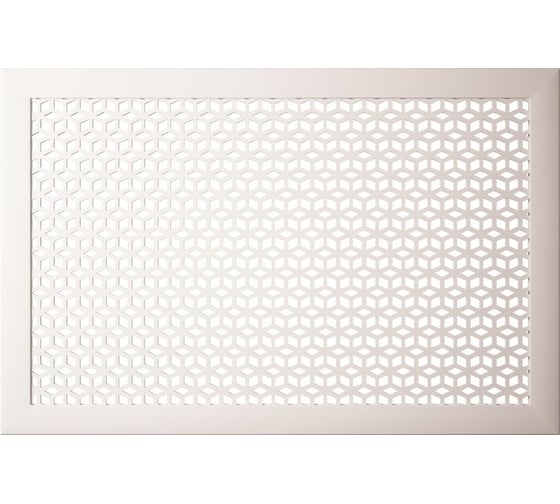 Изображение товара Экран на батарею отопления STELLA МДФ 120x60 см., Илона белый ЦБ-00005425