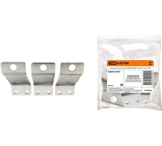 Изображение товара Расширенные выводы для ВА88-40 1000А TDM комплект 3 штуки SQ0707-0112