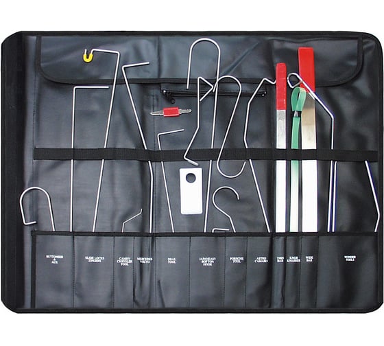 Изображение товара Набор инструментов для открывания дверей AmPro, 17 предметов T70665