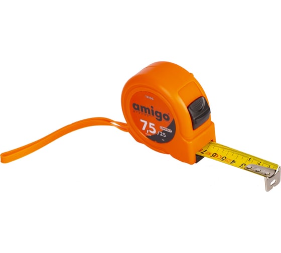 Изображение товара Измерительная рулетка AMIGO 7.5 м 74106