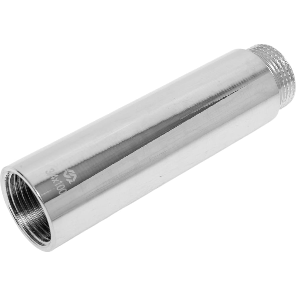 Изображение товара Удлинитель MVI хромированный 3/4х100 мм высокого качества для сантехники