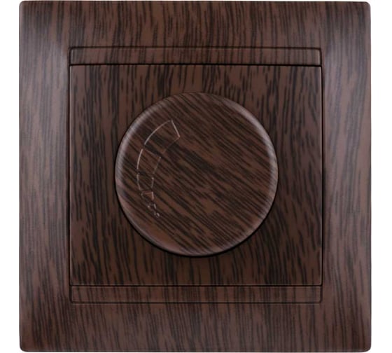 Изображение товара Светорегулятор TDM ELECTRIC RL 300 Вт венге "Лама" SQ1815-0409