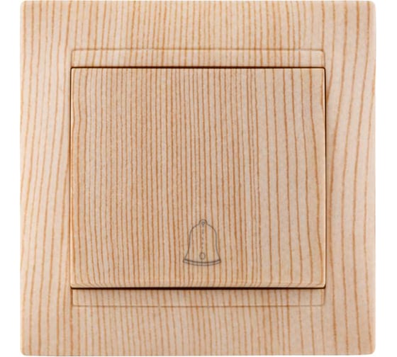 Изображение товара Кнопка звонковая TDM ELECTRIC 6А сосна "Лама" SQ1815-0308