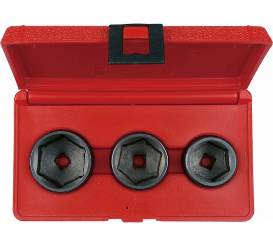 Изображение товара Набор ключей для масляных фильтров AmPro 3 предмета T75872