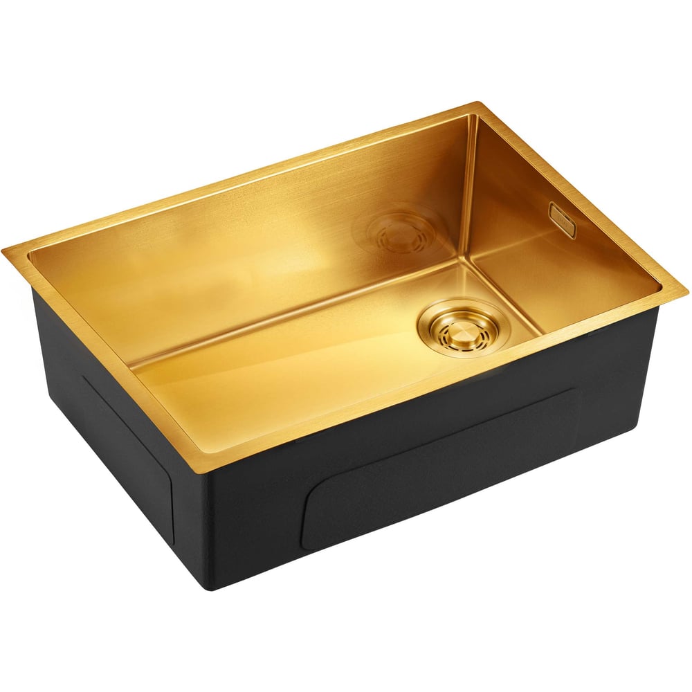 Изображение товара Мойка кухонная EMAR EMB-660(UN) PVD Golden Изображение товара Мойка кухонная EMAR EMB-660(UN) PVD Golden