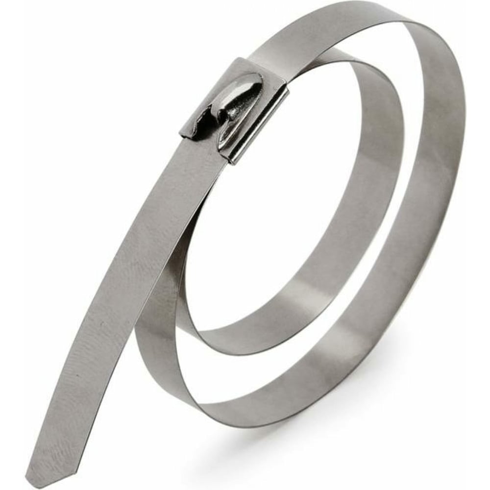 Изображение товара Стальные кабельные стяжки Промрукав СКС-2 304, 7,9x800, нержавеющая сталь