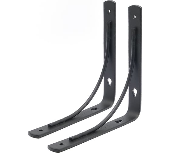 Изображение товара Кронштейн Трибатрон 150x150 черный муар, комплект 2 шт. 88033