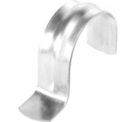 Изображение товара Металлическая однолапковая скоба без отверстий Промрукав СМО d25-26 мм, для монтажного пистолета PR08.2756