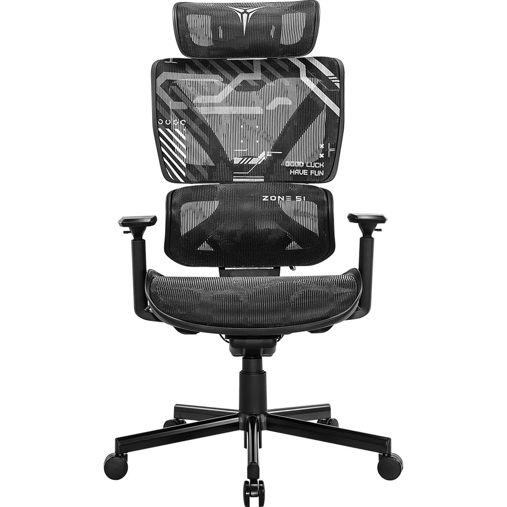 Изображение товара Кресло компьютерное ZONE51 FREELANCER K5 черно-серое Z51-FK5-GY