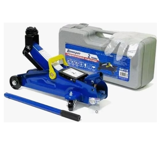 Изображение товара Гидравлический подкатной домкрат МАЯКАВТО 2т, 130-340мм в кейсе 1621