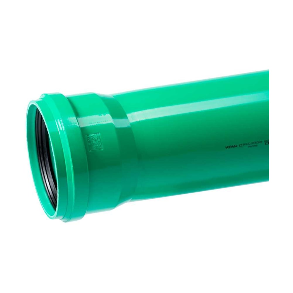 Изображение товара Труба для ливневой канализации Ostendorf KG2000EM SN16 250x3000 мм зеленая