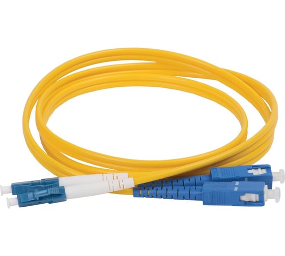 Изображение товара Оптический патч-корд ITK SM 9/125 OS2, LC/UPC-SC/UPC, Duplex, 1м FPC09-LCU-SCU-C2L-1M