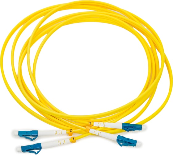 Изображение товара Оптический патч-корд IEK ITK SM 9/125 OS2, LC/UPC-LC/UPC, Duplex, 3м FPC09-LCU-LCU-C2L-3M