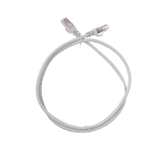 Изображение товара Коммутационный шнур ITK патч-корд, кат.6 FTP, 1м, серый PC01-C6F-1M