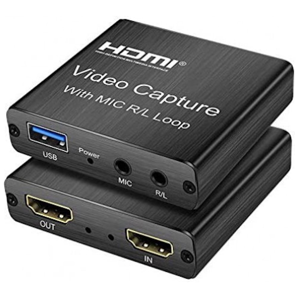 Изображение товара Адаптер видеозахвата KS-is HDMI USB loop mic KS-515 Изображение товара Адаптер видеозахвата KS-is HDMI USB loop mic KS-515
