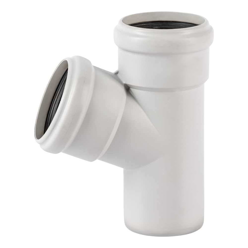 Изображение товара Тройник бесшумной канализации Ostendorf Skolan Safe 78х78 мм 67 градусов
