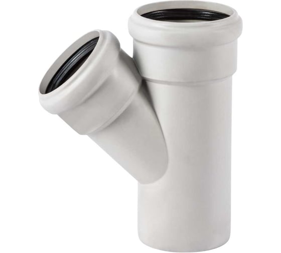 Изображение товара Тройник бесшумной канализации Ostendorf Skolan Safe 90х78 мм. 45 градусов, SKEA 334210