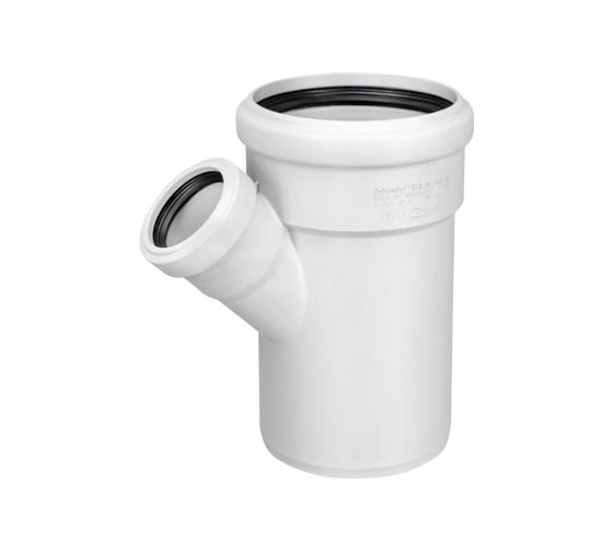 Изображение товара Тройник Ostendorf SKEA-HT с выходом на внутреннюю канализацию 90/50x45 334230