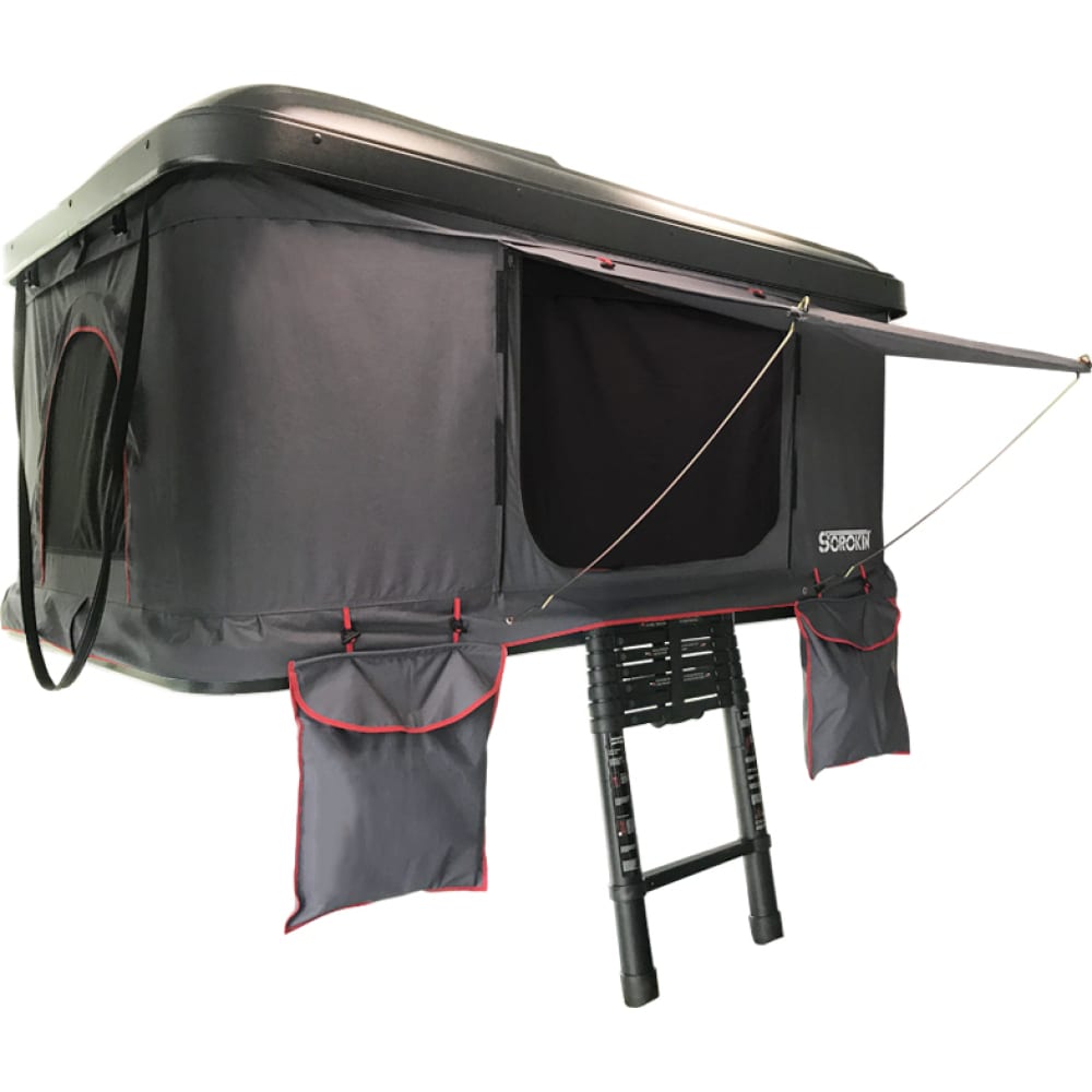 Палатка на крышу автомобиля Сорокин водонепроницаемая грузовая сумка багажник на крышу автомобиля с ночной светоотражающей полосой 112 90 45 см 44 35 18 дюймов