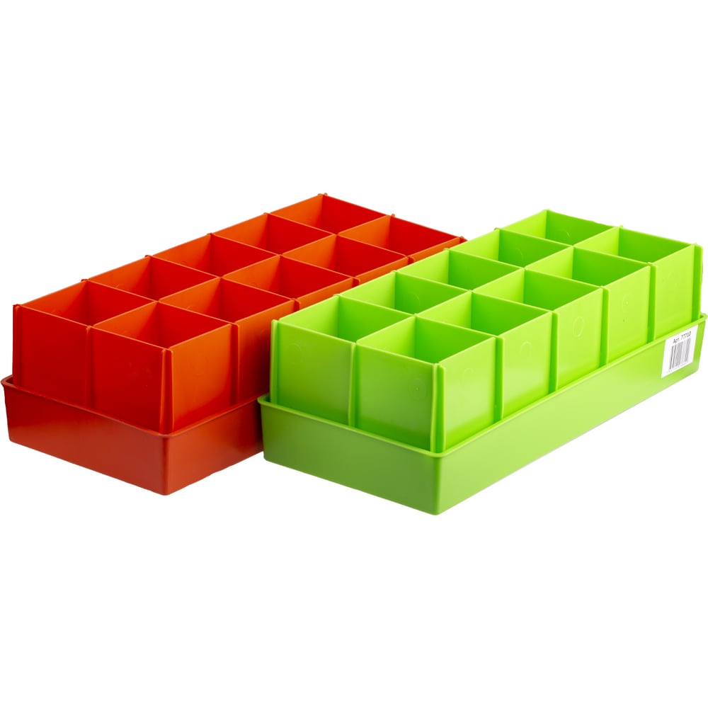 Ящик для рассады AMIGO поддон для рассады ingreen 12 ячеек 42 2х14 3х2 3 см полипропилен разноцветный
