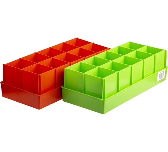 Изображение товара Ящик для рассады AMIGO 10 ячеек 77710