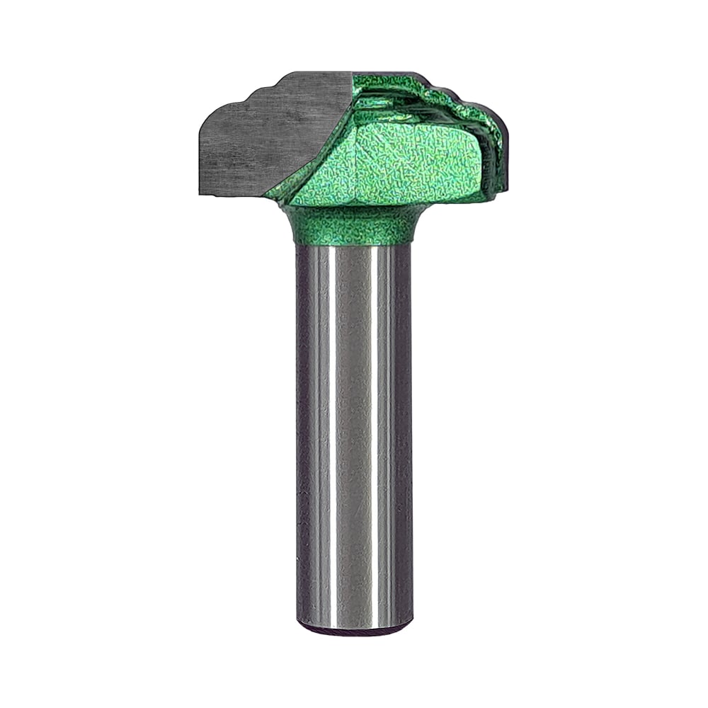 Изображение товара Фреза профильная для фасадов Greencut BX11243 32x12.5x57.5 мм рабочая высота 12 мм