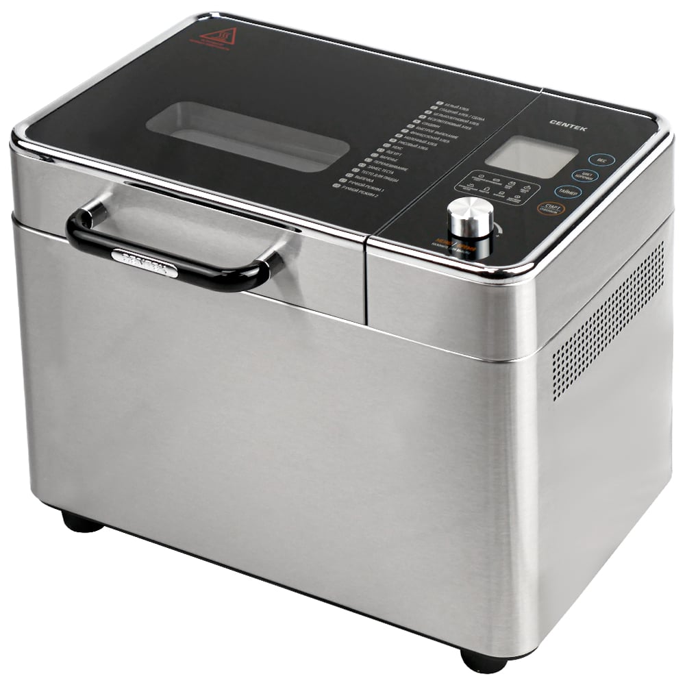 Изображение товара Хлебопечка Centek ( сталь) 500/ 700/ 1000гр, CT-1416
