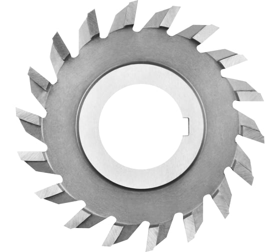 Изображение товара Фреза дисковая трехсторонняя 80x3х27 мм, тип 2, Z-2x7, Р6М5, ГОСТ 28527-90 ИНСТУЛС 00001441487