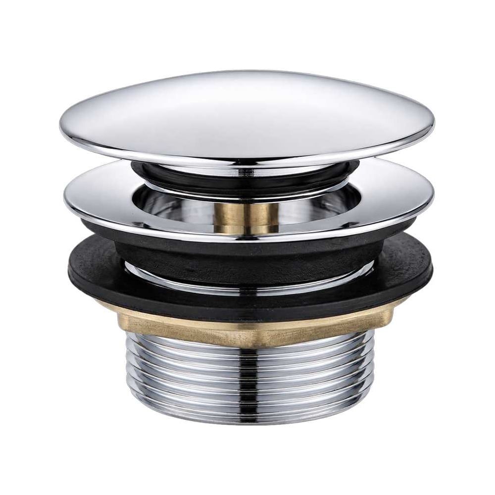 Донный клапан сифона для ванны Unicorn 1-1/2”, корпус 4.5 см, с большой заглушкой G45B