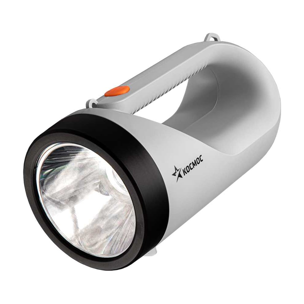 Изображение товара Фонарь-прожектор аккумуляторный КОСМОС 5 Вт LED/Li-ion 18650 2х1800mAh/ABS пластик/USBTypeC KOC906Lit