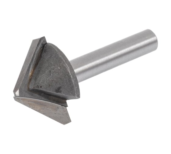 Изображение товара Фреза V-образная конусная (22 мм; угол 2A°-90; хв-к 6 мм) N2V6229025 DJTOL 1493