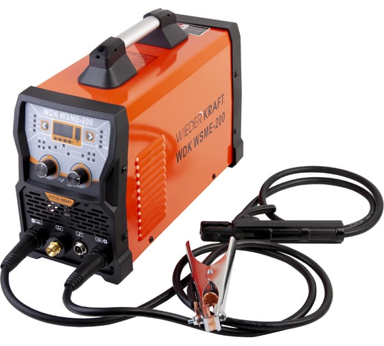 Изображение товара Сварочный инвертор аргонодуговой сварки WIEDERKRAFT AC DC PULSED TIG  WDK WSME-200