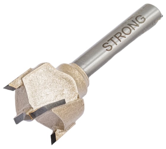 Изображение товара Фреза Форстнера пазовая по дереву 20х18 мм, хв-к 8 мм Strong СТФ-10110020
