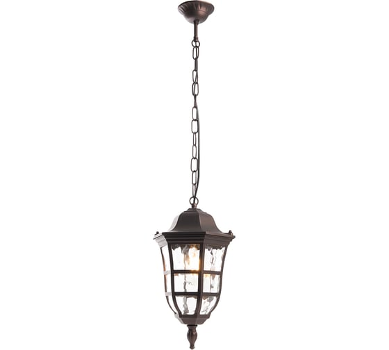 Изображение товара Садово-парковый светильник FERON PL695 на цепочке 60W 230V E27, коричневый 11697