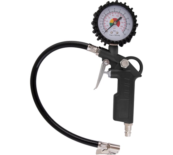 Изображение товара Пистолет для накачки шин с манометром KRAFT KT 707054