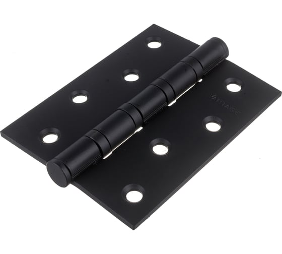 Изображение товара Универсальная петля, 100x75x3 мм, черный, 2 шт. Vantage B4-BL