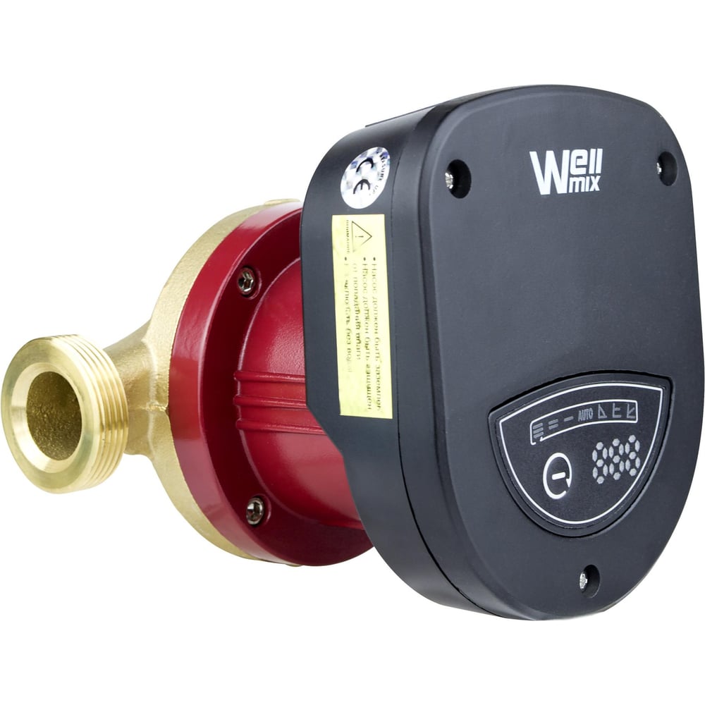 Изображение товара Циркуляционный насос Wellmix WRE 25/180-180 B (частотное регулирование, латунный корпус) 16049978 Изображение товара Циркуляционный насос Wellmix WRE 25/180-180 B (частотное регулирование, латунный корпус) 16049978