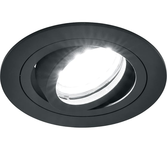 Изображение товара Встраиваемый потолочный светильник FERON DL2811 MR16 G5.3 черный 40528