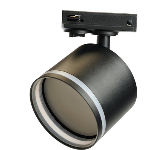 Изображение товара Трековый однофазный светильник FERON AL163 на шинопровод под лампу GX53, черный 41922