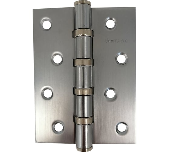 Изображение товара Универсальная петля Вантаж 100x75x3 матовый хром, 2 шт. B4-SC