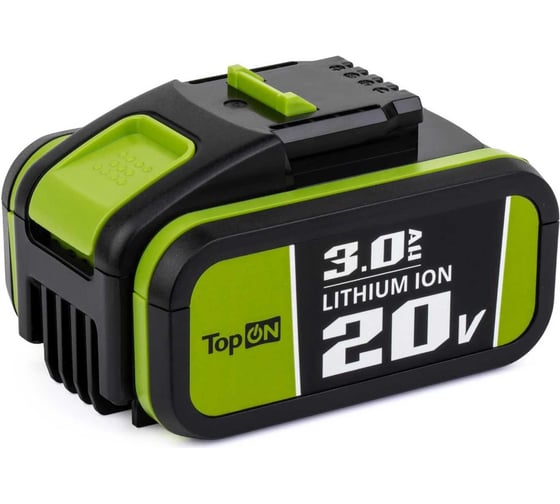 Изображение товара Аккумулятор TopOn 20V 3.0Ah (Li-Ion) PN: WA3553 TOP-PTGD-WX-20-3.0