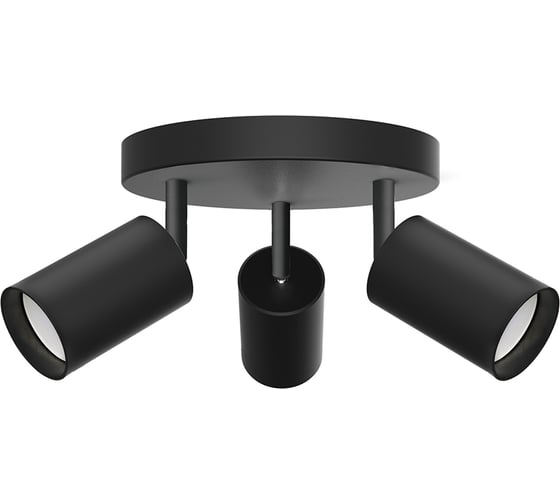 Изображение товара Настенно-потолочный светильник FERON ML203-1 под лампу GU10, черный 41924