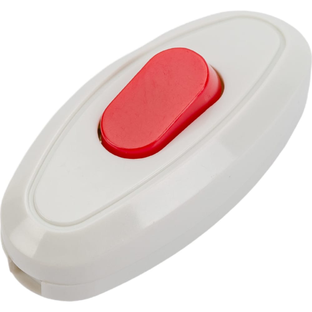 Выключатель TDM выключатель клавишный с подсветкой одинарный красный
