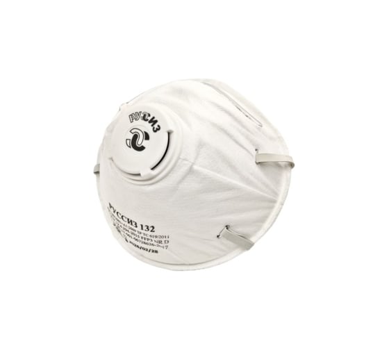 Изображение товара Респиратор РУССИЗ 132, класс FFP3 NR D, 1 шт 4631159791912