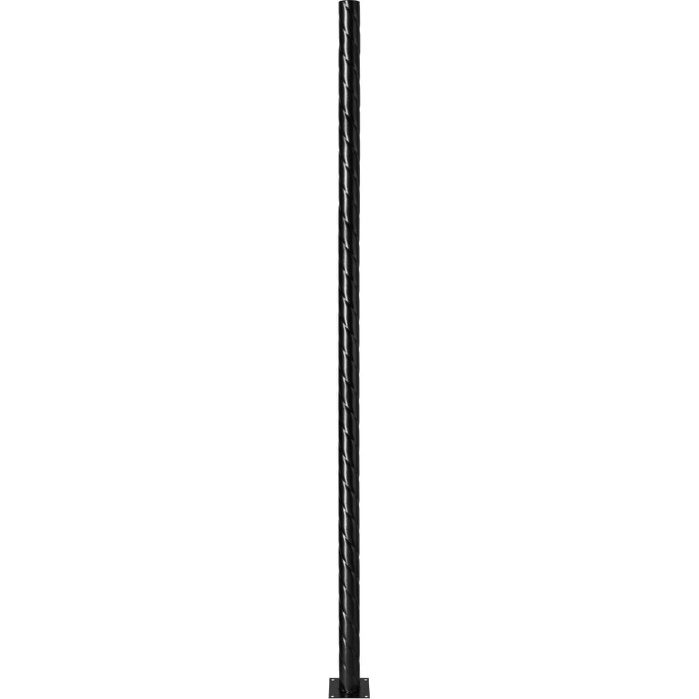 Изображение товара Садово-парковая металлическая опора TDM 1800 мм витая черная