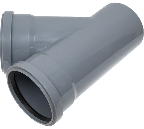 Изображение товара Тройник VALFEX 45 градусов, 110-110, внутренняя канализация 22110110