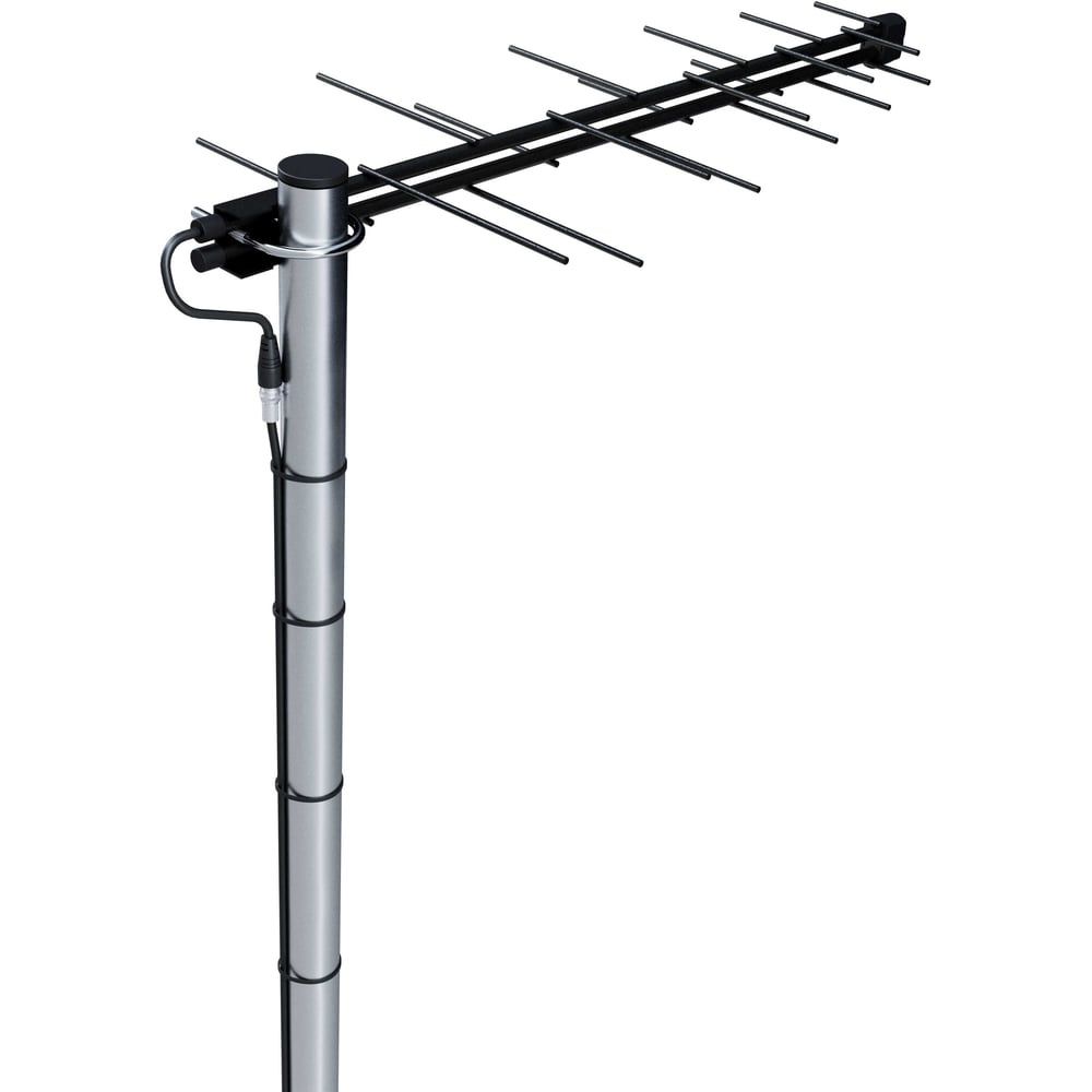 Антенна Locus Зенит-20AF для цифрового ТВ (DVB-T/DVB-T2) уличная, активная, с встроенным усилителем 109300103
